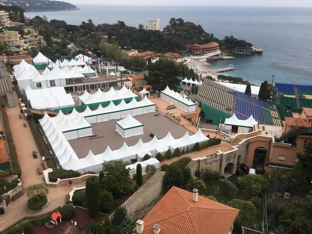 Fabulous !!Apartment A Front Of Legendary Monte Carlo Beach And Tennis Club ! โรกบรูน-กัป-มาร์แต็ง ภายนอก รูปภาพ